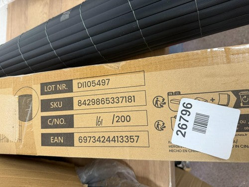 Vounot PVC privacy fence 80*300 cm