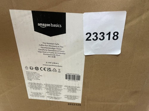 Amazon Basics Fire Resistant Security Safe with Programmable Electronic Keypad — New (other) (photo 5)