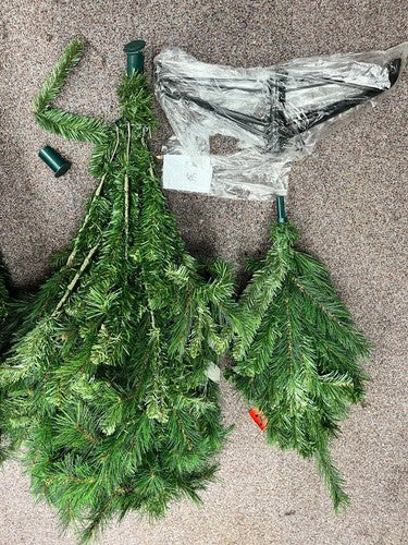 WeRChristmas Victorian Pine Christmas Tree Easy Build Hinged Branches — New (other) (photo 3)