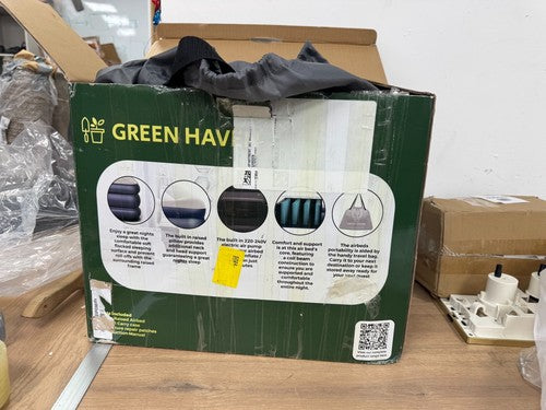 Green Haven King Premium Raised Air Mattress — New (other) (photo 2)