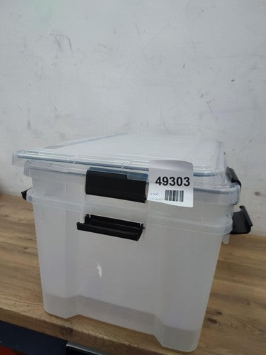 Iris Ohyama Airtight Plastic Storage Boxes — New (other) (photo 2)