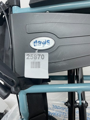 Days Escape Aluminium Wheelchair - Silver Blue — New (other) (photo 2)