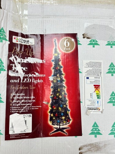 The Christmas Workshop 84700 6ft Pre-Lit Christmas Tree — New (other) (photo 7)