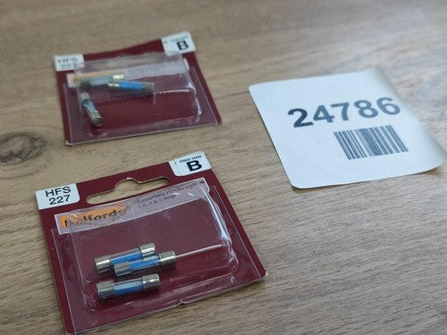 Halfords Assorted Radio Fuses HFS227