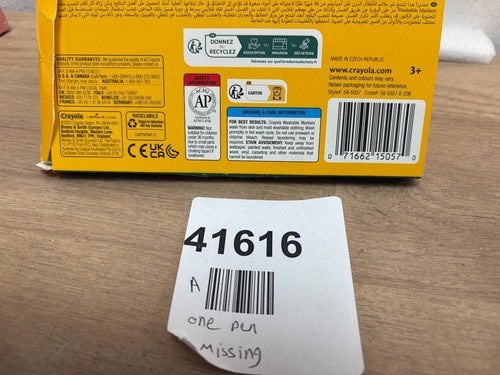 Crayola Supertips Washable Markers - 24 Pack — New (other) (photo 3)