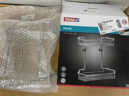 Draad Shower Caddy - Self-adhesive, High-Gloss Chromed (Read Description) — New (other) (photo 2)