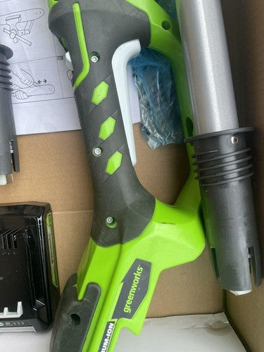 Greenworks Battery Tall Probe G24PS20K2 24V 20cm Sword Length 6,7m/s Chain Pole — New (other) (photo 2)