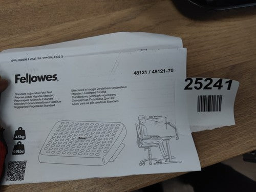 Fellowes Standard Adjustable Footrest Black 48121-70 BNIB — New (other) (photo 6)