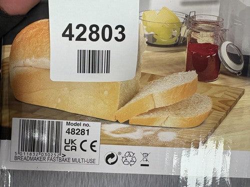 Morphy Richards 48281 Fastbake Breadmaker 600W - Motor not working