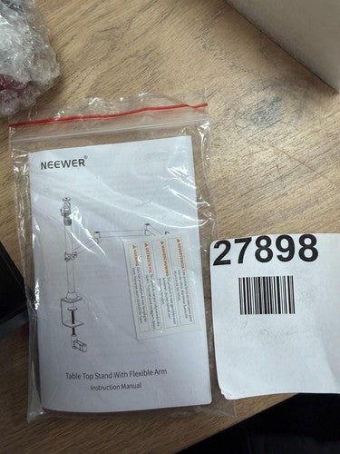 NEEWER Table top Camera Mount Adjustable Light Stand Flexible Arm — New (other) (photo 2)