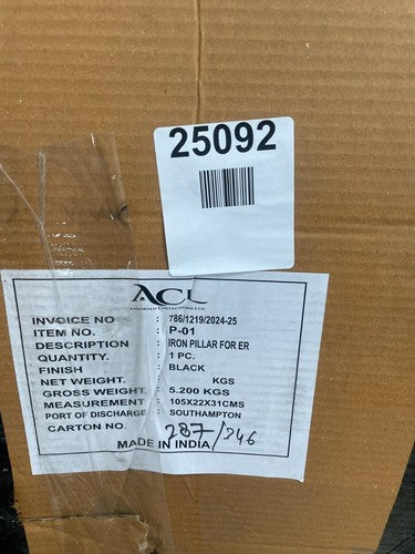 ACL Pillar Mount Stand for Post Boxes - Durable Rustproof Weatherproof Design - — New (other) (photo 3)