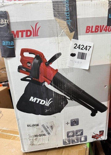 MTD - 40 Volt Li-ion battery leaf blower and vacuum cleaner - BLBV40 - Bareunit — New (other) (photo 8)