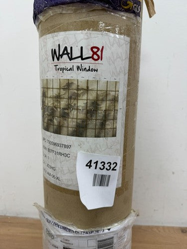 Wall81 Wallpaper Ecological Tropic Window Taglia M