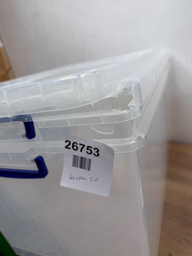 Really Useful Plastic Storage Box - Clear