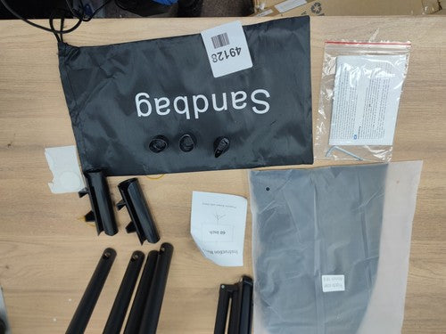 portable projector screen with stand — New (other) (photo 4)