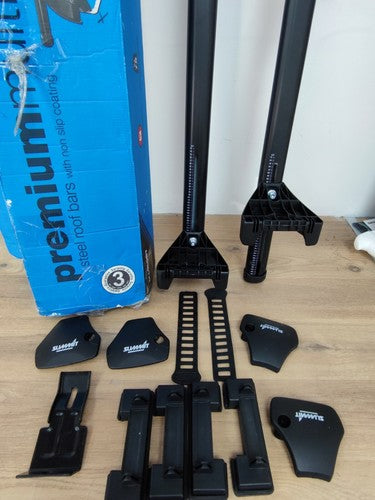 SUMMIT PREMIUM MULTIFIT ROOF BARS — Used (photo 2)