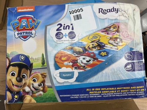 Character World Paw Patrol ReadyBed Kids Inflatable Air Bed and Sleeping Bag wit — New (other) (photo 4)