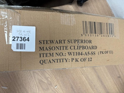 Stewart superior A5 Masonite Clipboard with Heavy Duty Clip — New (other) (photo 3)