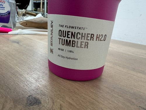 Stanley Quencher H2.0 Flowstate Tumbler with Straw Drink Bottle 1.18L Peony — New (other) (photo 3)