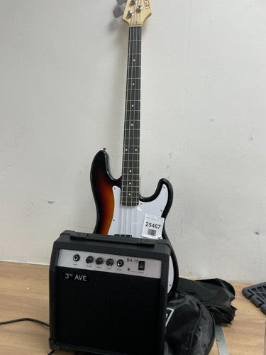 3rd Avenue Electric Guitar With Amplifier
