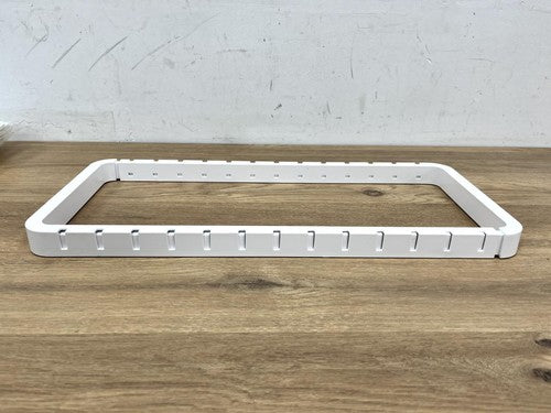 Yamazaki 3840 Tower Lid Holder, Alloy Steel Plastic, White