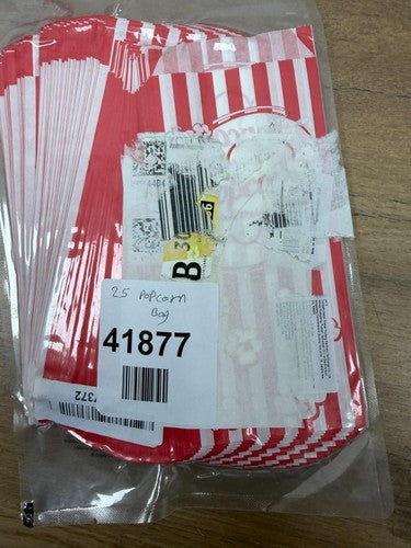 Plastic Popcorn Bag — New (other) (photo 4)