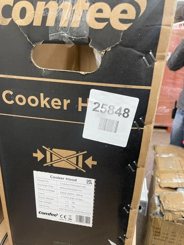 COMFEE Cooker Hood ‎CH60A17EM12S2-UK 655×245×520mm — New (other) (photo 7)
