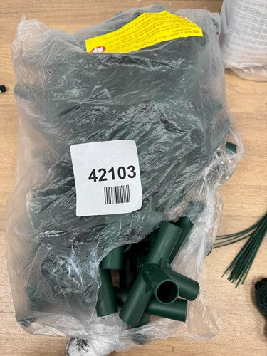 VOUNOT Walk In Greenhouse with Shelves, Roll up Zip Panel Door Garden Plastic Po — New (other) (photo 3)
