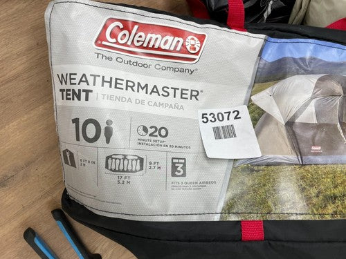 coleman weathermaster tent 10 — Used (photo 4)