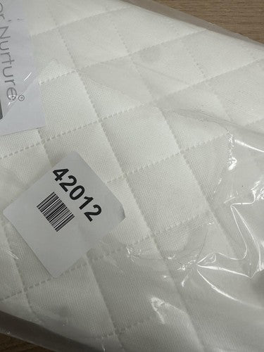 Mother Nurture BF085 Quilted Foam Moses Basket - White — New (other) (photo 3)