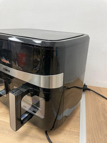 Tower T17100 Vortx Vizion 9L Dual Basket Air Fryer — Used (photo 5)