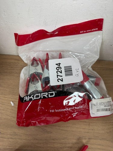 AKORD Strong Plastic Spring Clamps/Stall Clips Holder for Large Tarpaulin — New (other) (photo 2)
