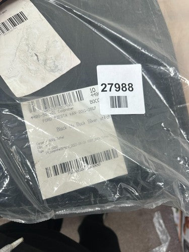 black No buck ford fiesta van 2011-2017 mats — New (other) (photo 2)