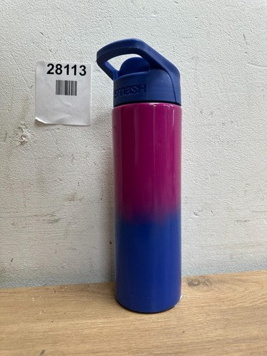 Smash 750ml-Blue Magenta Stainless Steel Water Bottle, 750 milliliters — New (other) (photo 3)