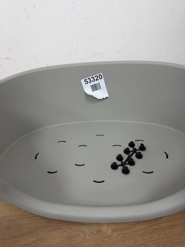 Plastic Pet Basket - Grey - 50 cm