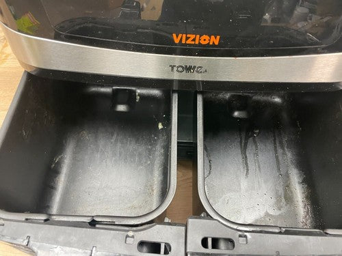 Tower T17100 Vortx Vizion 9L Dual Basket Air Fryer with Digital control panel — Used (photo 3)