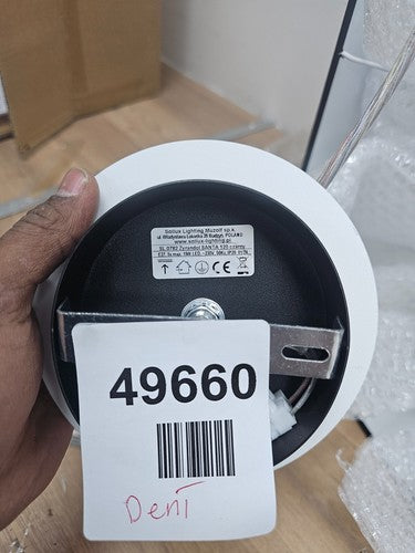 Sollux Lighting Round White Deck Lights — New (other) (photo 7)