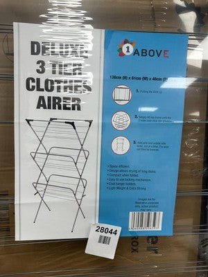 1ABOVE Premium Quality, Alloy Steel 3 Tier Clothes Airer — New (other) (photo 3)