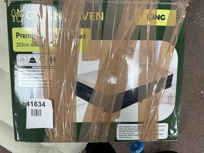Green Haven King Size Air Bed with Built-in Electric Pump – Self-Inflating Blow — New (other) (photo 5)