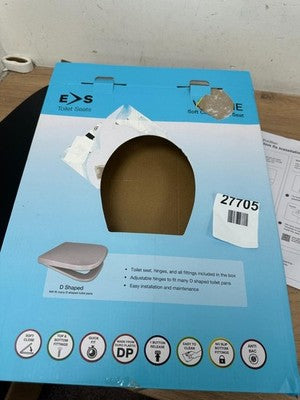 Euroshowers V20 Square Toilet Seat — New (other) (photo 9)