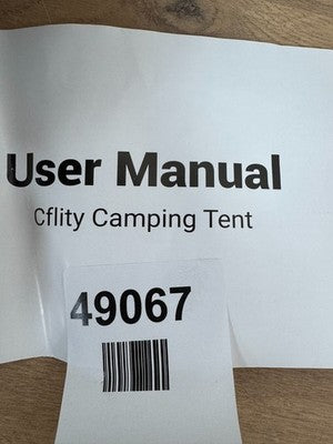 CFlity camping tent — New (other) (photo 6)