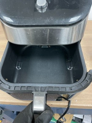 Instant Pot AFB6112SS 6-in-1 Air Fryer ClearCook Vortex Plus 5.7L Black — Used (photo 2)