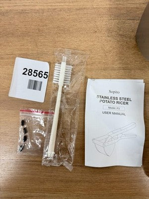 Potato Ricer, Sopito Stainless Steel Potato Ricer Multifunctional Fruit Vegetabl — New (other) (photo 8)