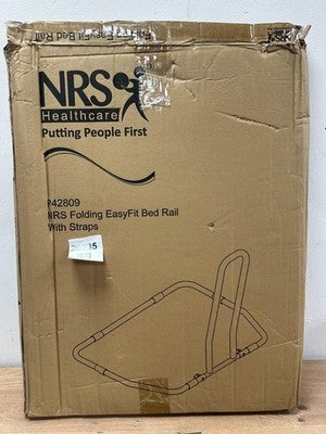 NRS Healthcare Folding EasyFit Bed Rail for Stability and Support — New (other) (photo 2)