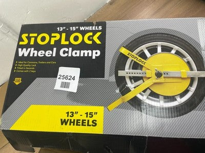 Stoplock Wheel Clamp 13" - 15" Wheels — New (other) (photo 3)