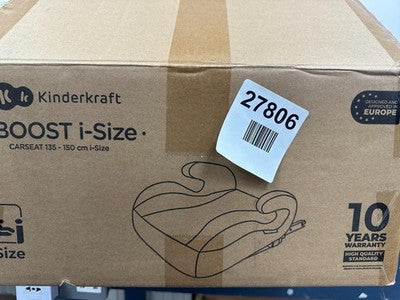 Kinderkraft I-Boost Booster Isofix Car Seat i-Size R129 135-150cm — New (other) (photo 8)