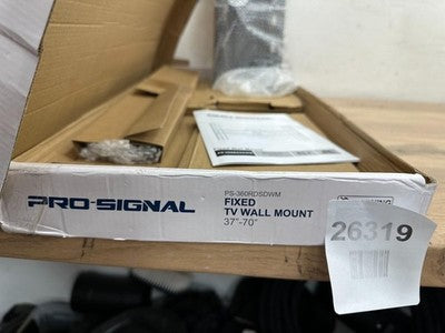 PRO SIGNAL - Fixed TV Wall Mount, 37" to 70" — New (other) (photo 3)