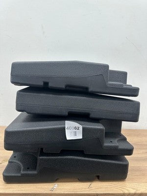 Sunnyglade 4pcs Square Patio Umbrella Base Water Filled Umbrella Stand — New (other) (photo 2)