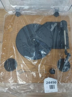 Record Player, Bluetooth Portable Vinyl Turntable Digital Encoder Built-in Stere — New (other) (photo 2)
