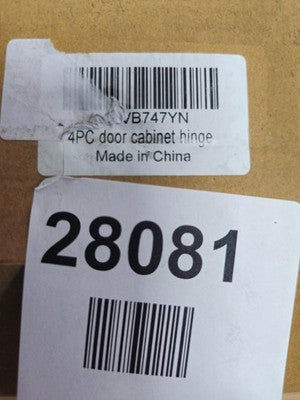 4 pieces door cabinet hinge — New (other) (photo 3)